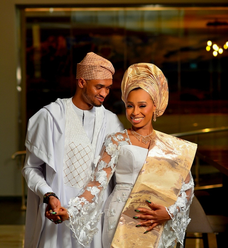 Couple with gift